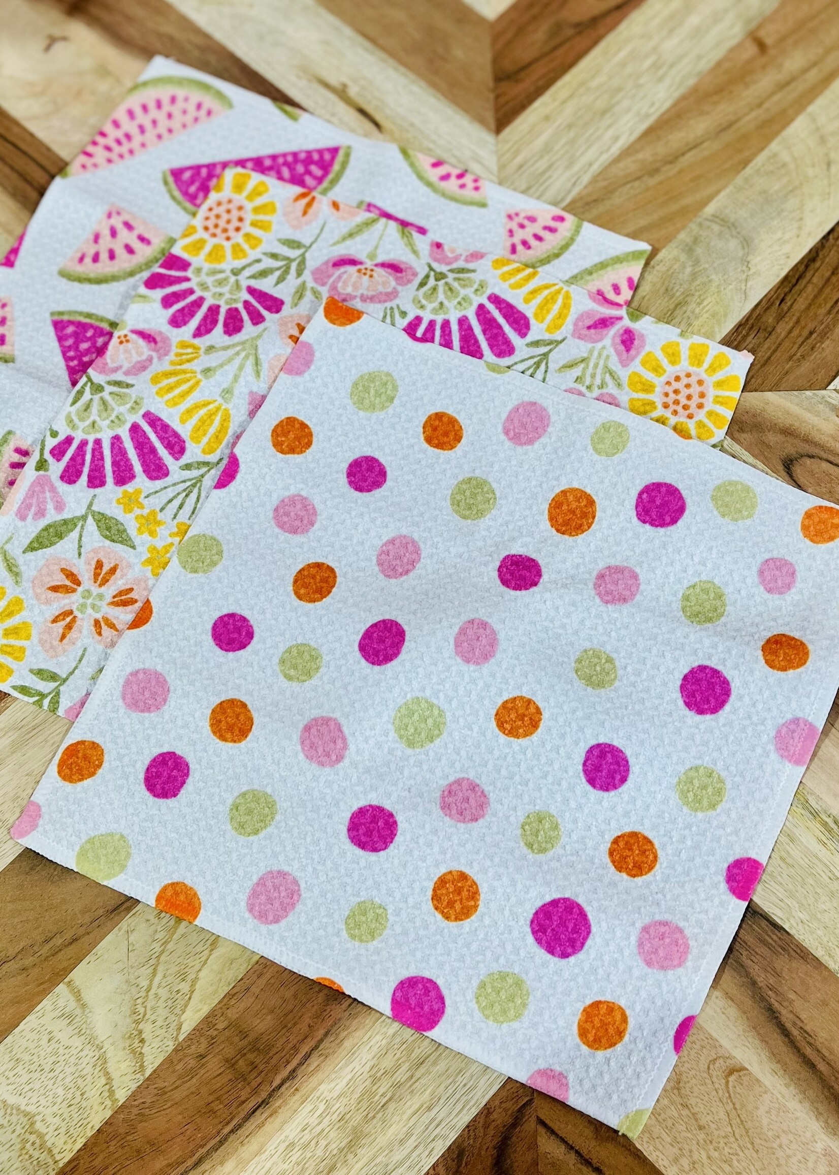 Geometry Neo Ray Dishcloth Set