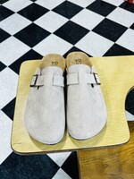 Taupe Clogs
