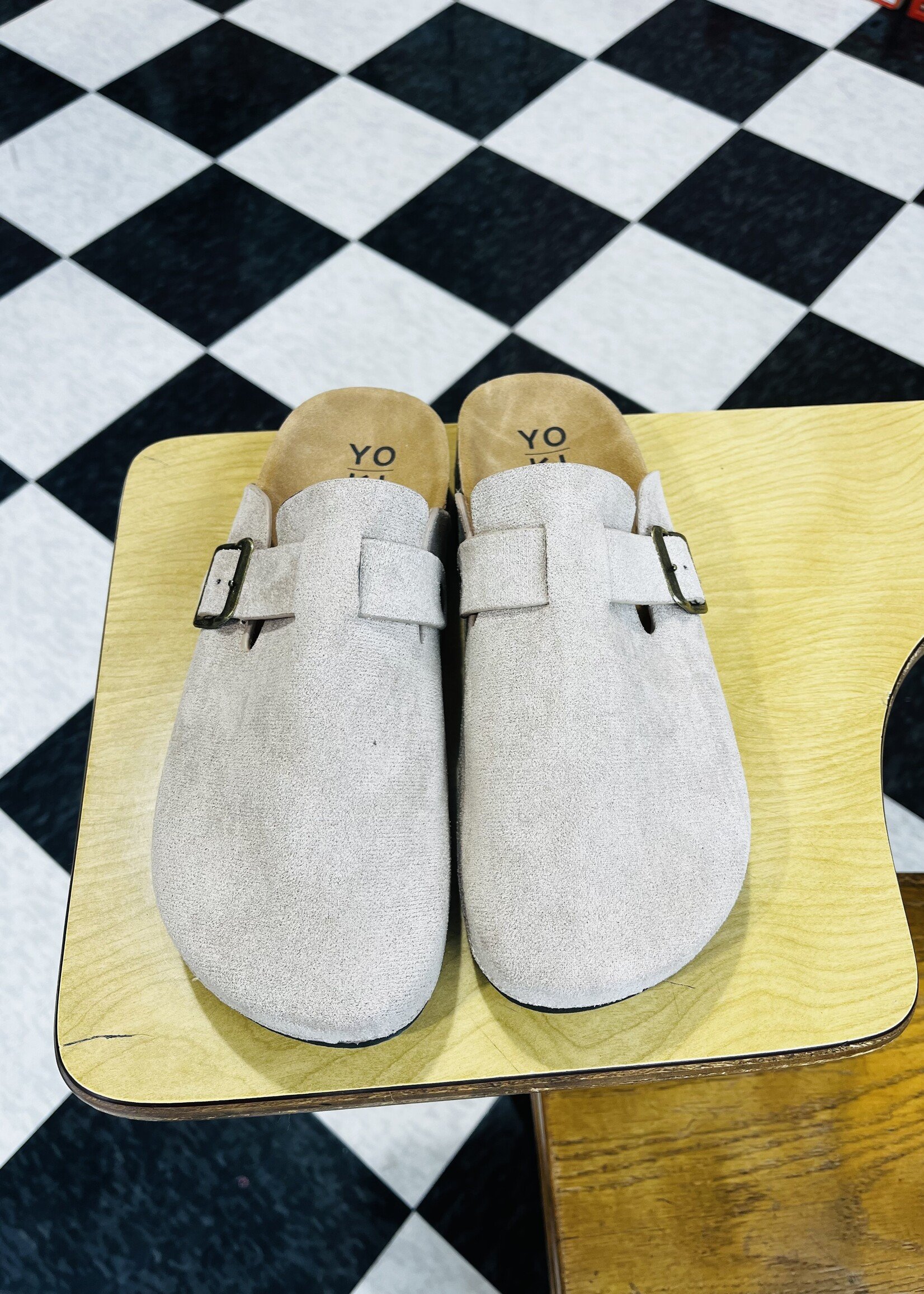 Taupe Clogs