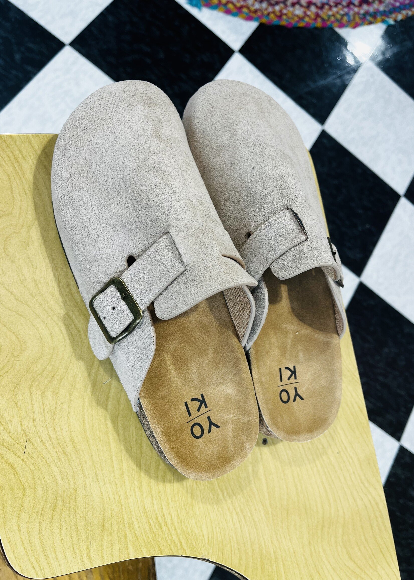 Taupe Clogs