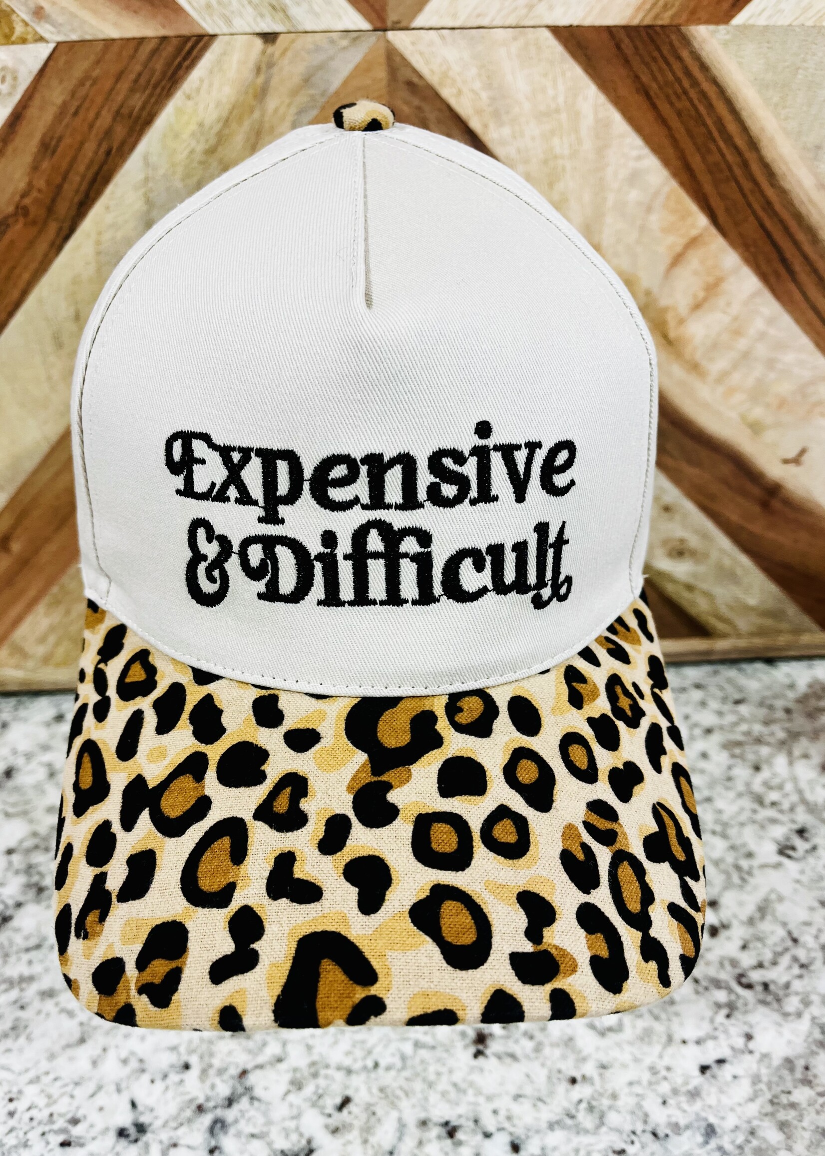 Attic Salt Boutique Expensive & Difficult Hat in Leopard
