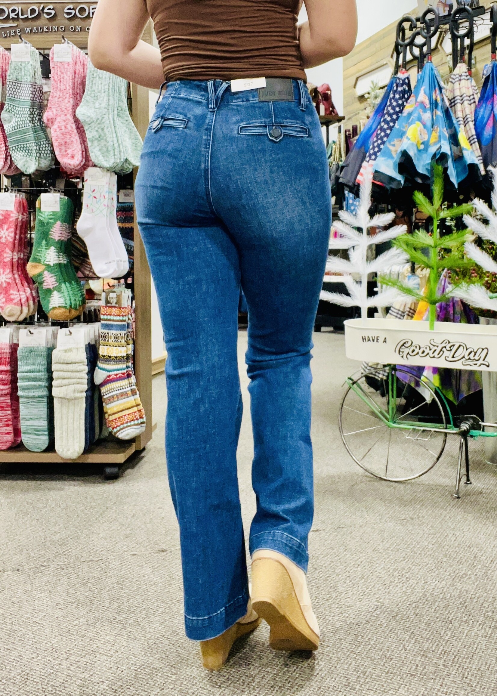 Judy Blue City Lights Trouser Bootcut Jeans
