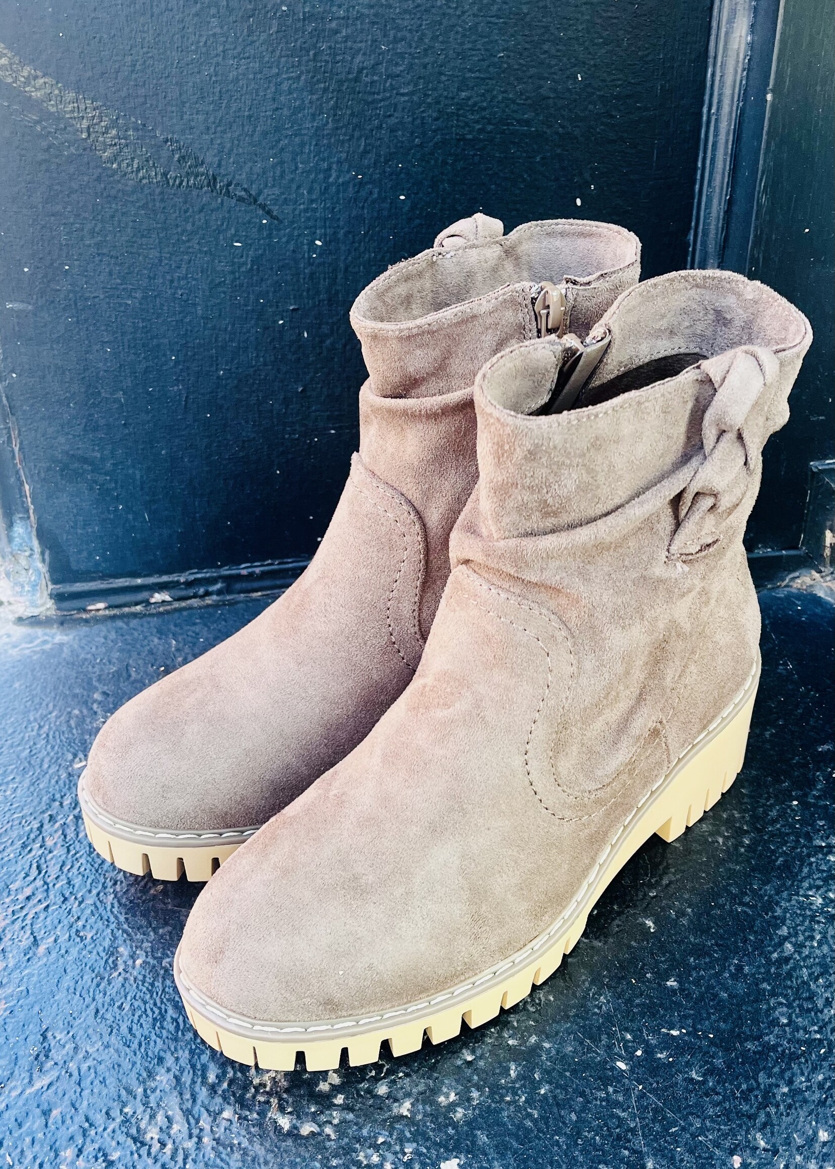 Very G The Demi Bootie in Ash Brown