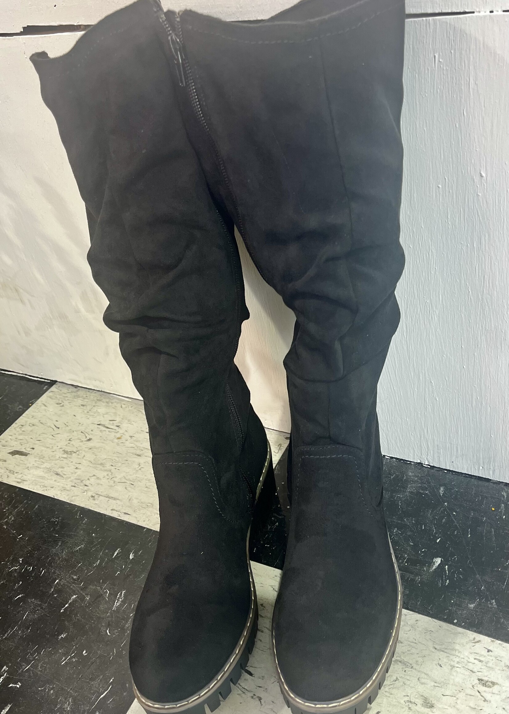 Very G Dashing Tall Boot in Black