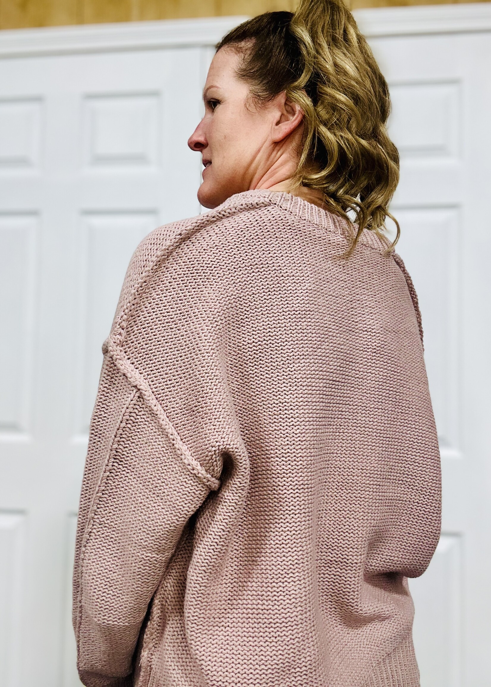 Easel V-Neck Sweater