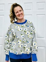 Easel Flower Patch Sweater