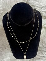 Attic Salt Boutique Mother of Pearl Layered Necklace