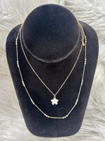 Attic Salt Boutique Dainty Flower Layered Necklace