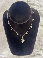 Attic Salt Boutique Stone/Cross Necklace