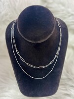 Attic Salt Boutique Dainty Layered Classic Necklace in Silver