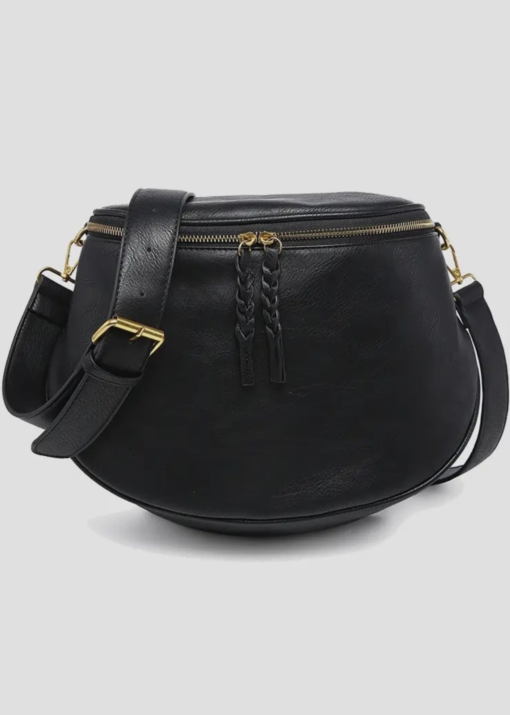 Jen & Co. Megan Sling Bag in Black