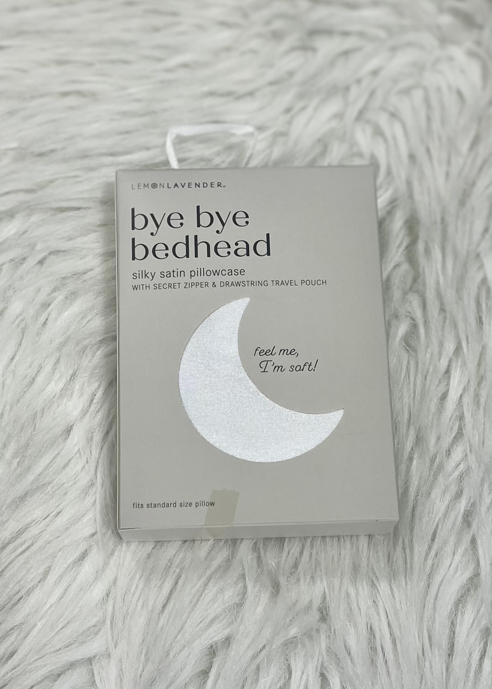 Bye Bye Bedhead Satin Pillowcase