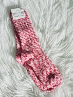 World's Softest Socks Peppermint Ragg Crew Socks