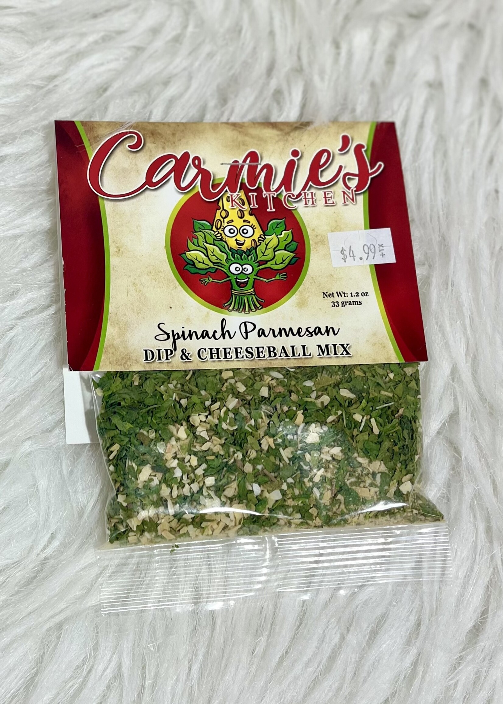Carmie’s Spinach Parmesan Dip Mix