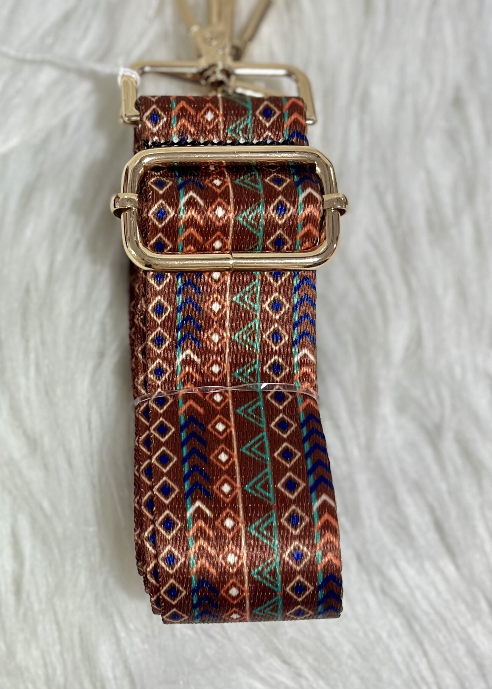 Boho Stripe Adjustable Guitar Strap