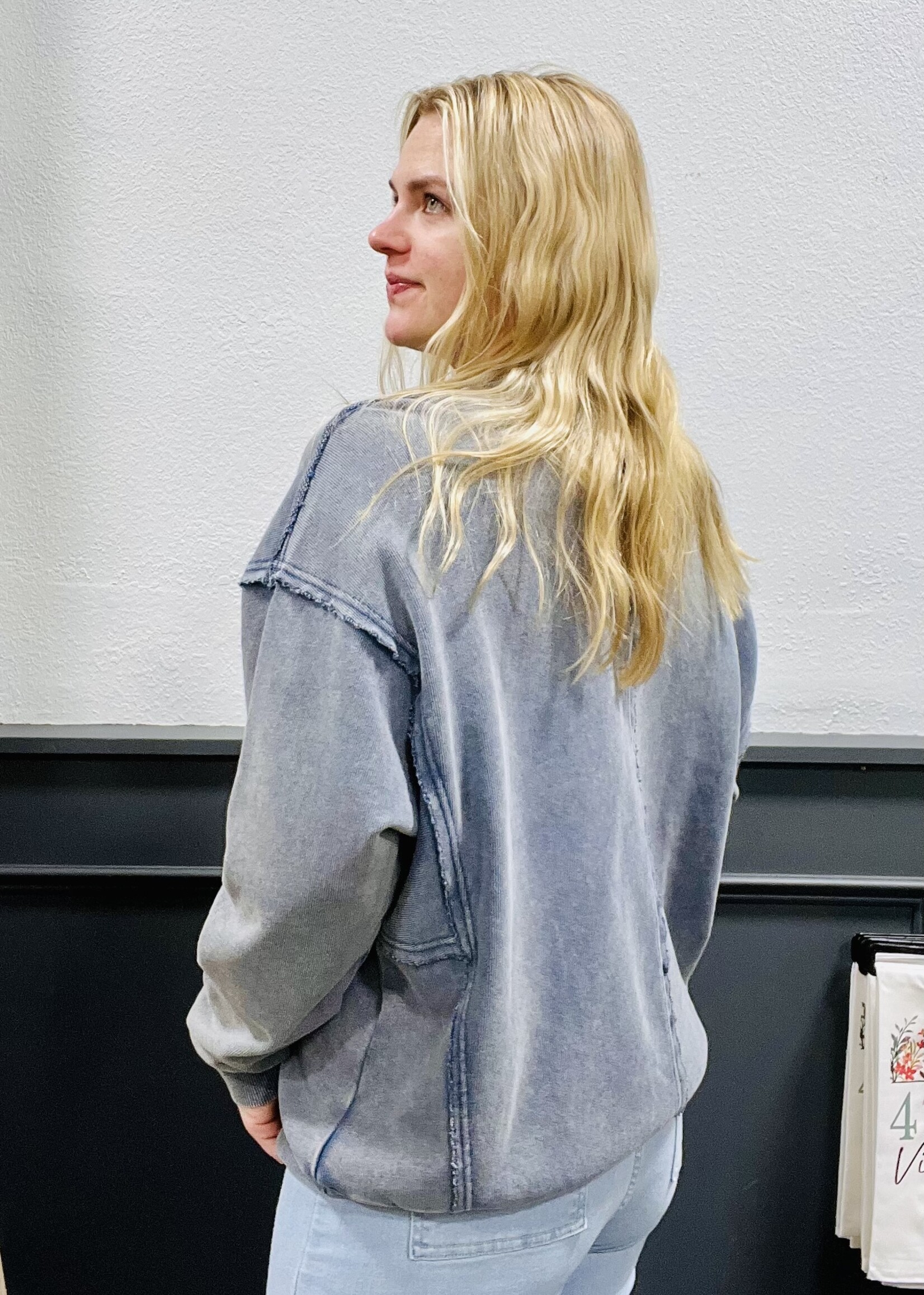 Easel Strawberry Patch Pullover