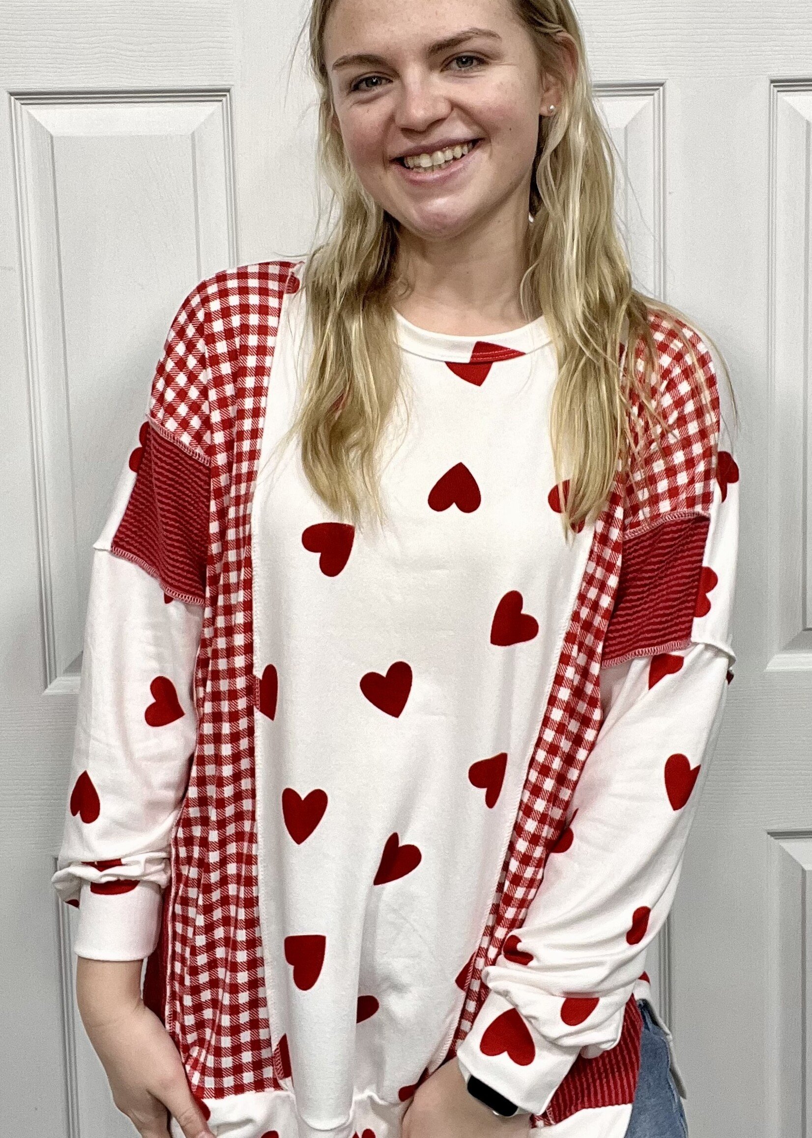 All Heart Patchwork Top