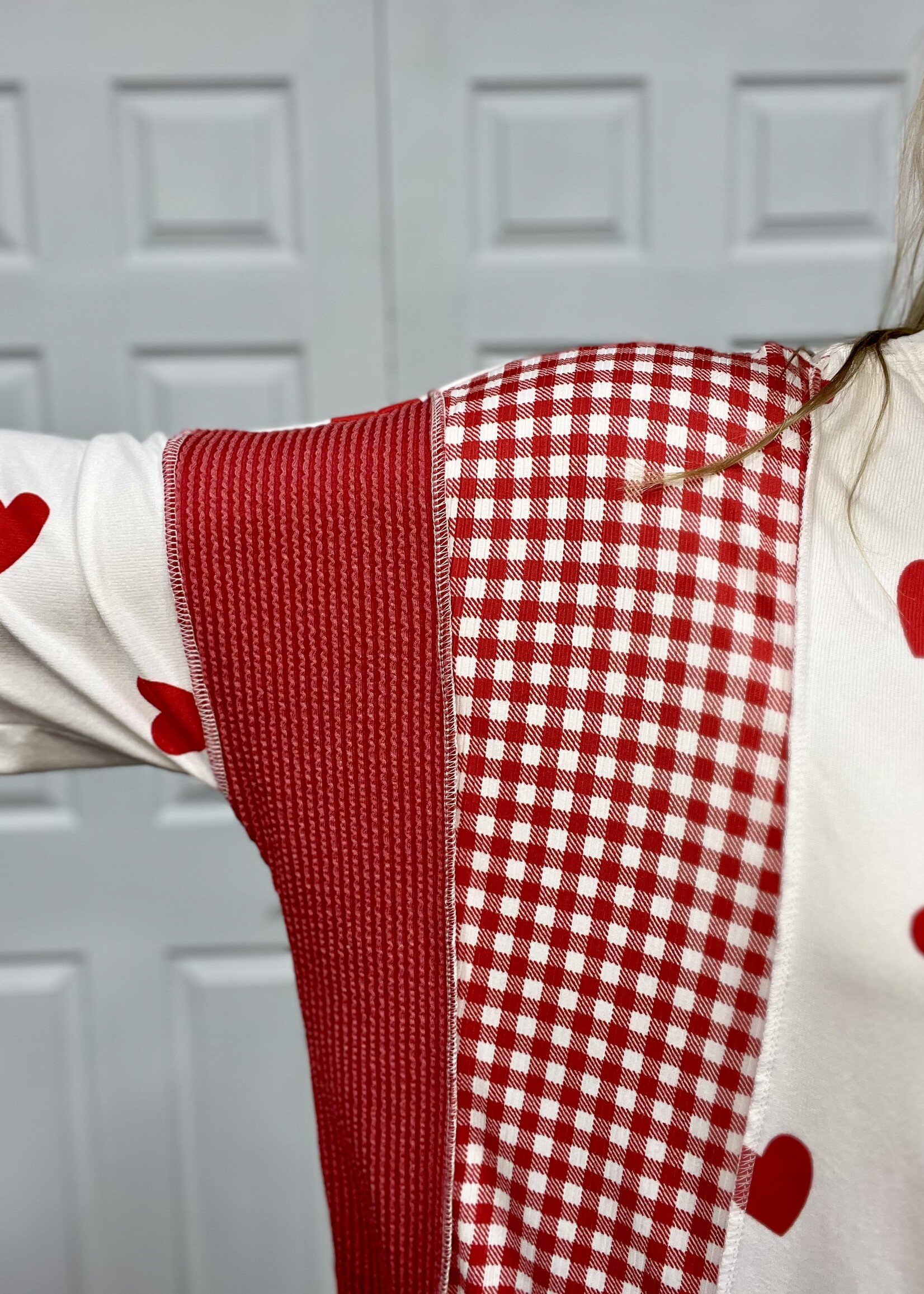 All Heart Patchwork Top