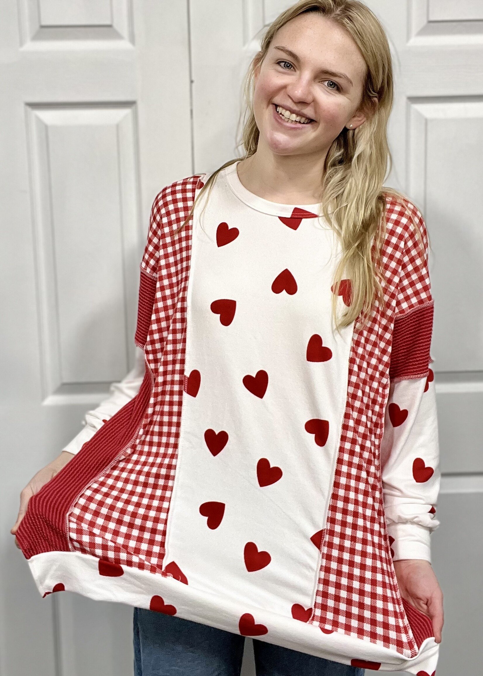 All Heart Patchwork Top