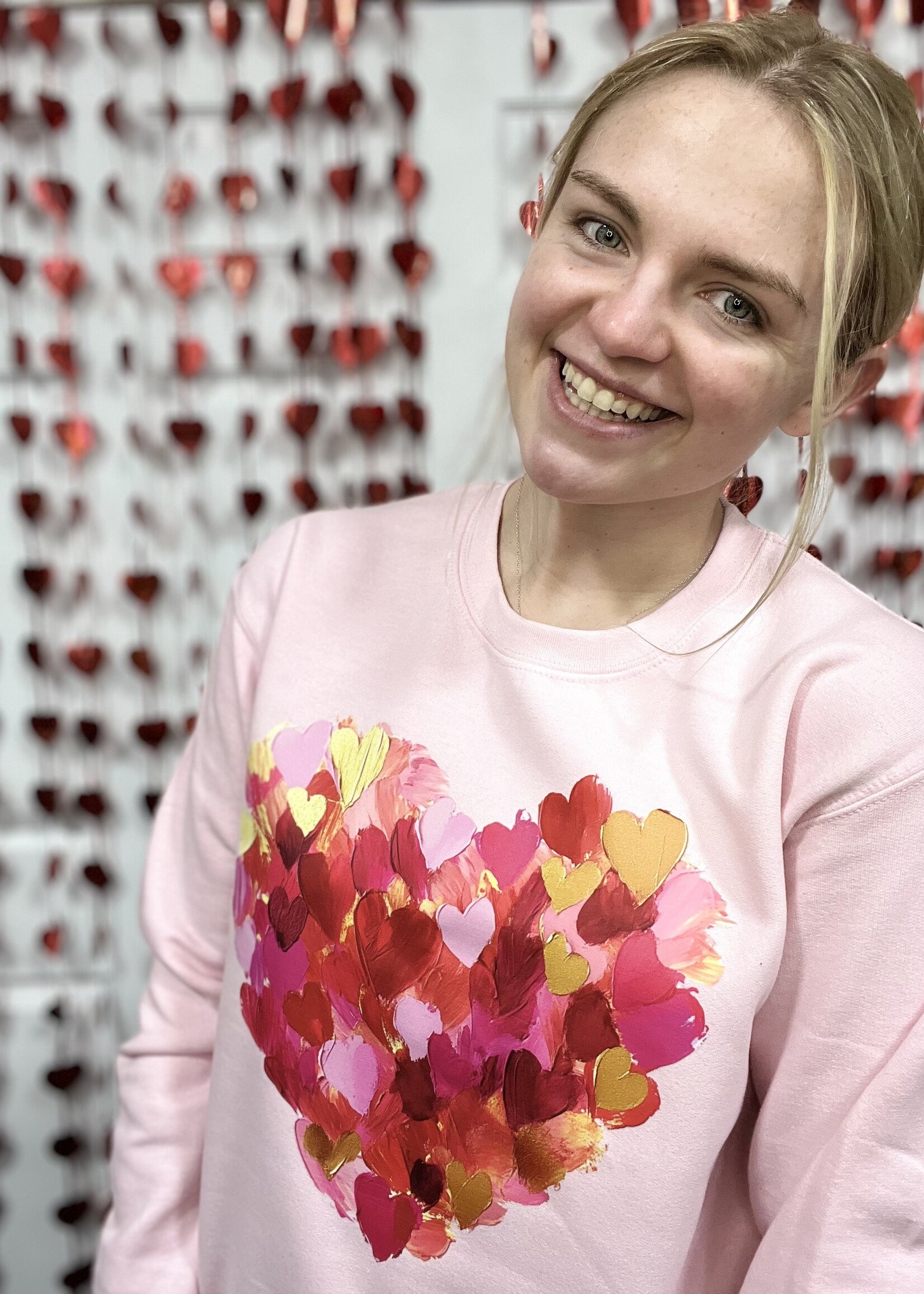 Brush Strokes of My Heart Pullover