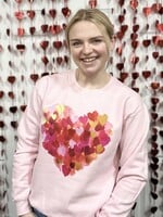 Brush Strokes of My Heart Pullover