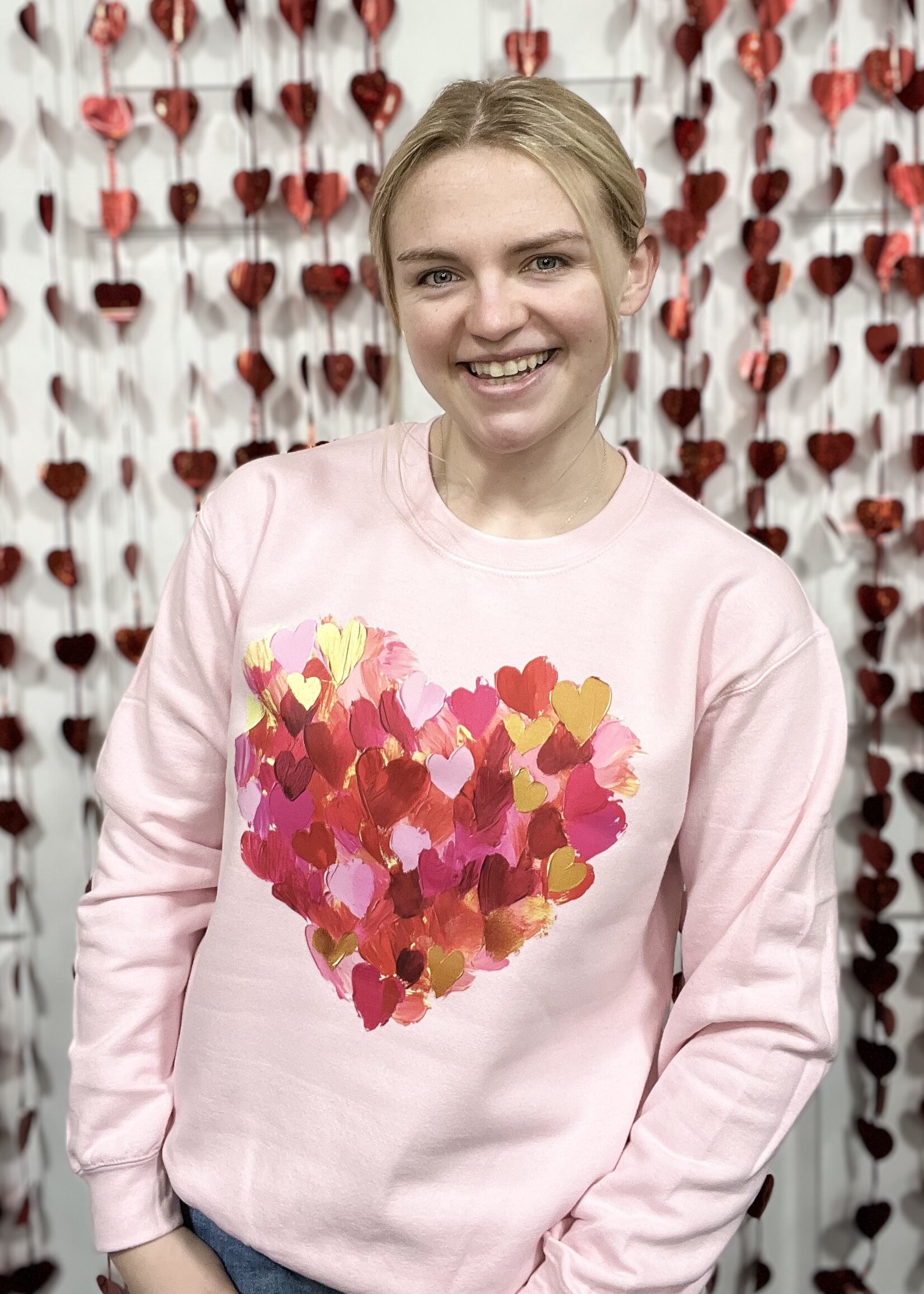 Brush Strokes of My Heart Pullover