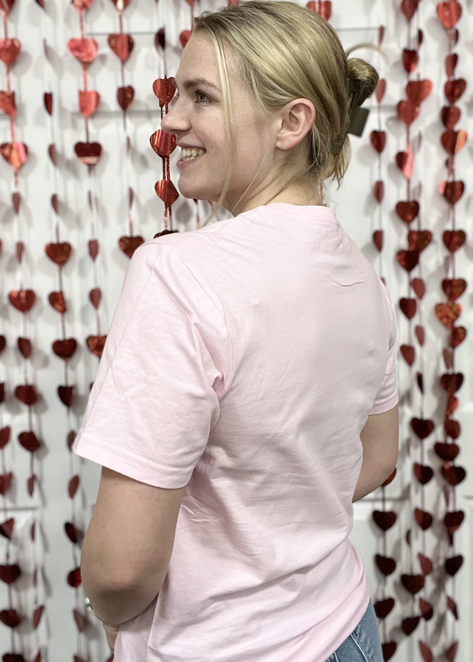 Patterned Cherry Hearts Tee
