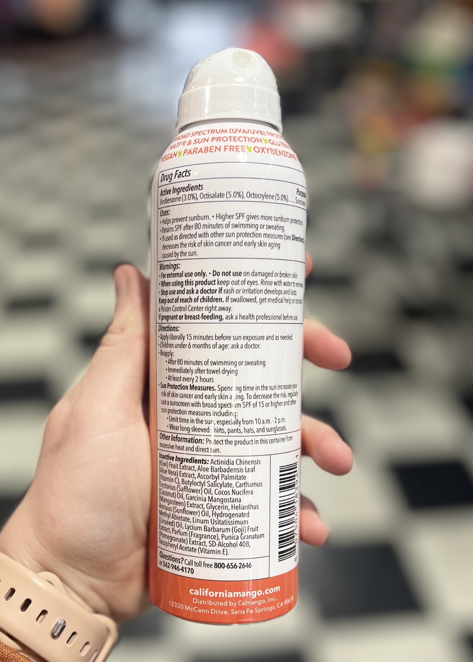 California Mango Sunscreen-SPF 30