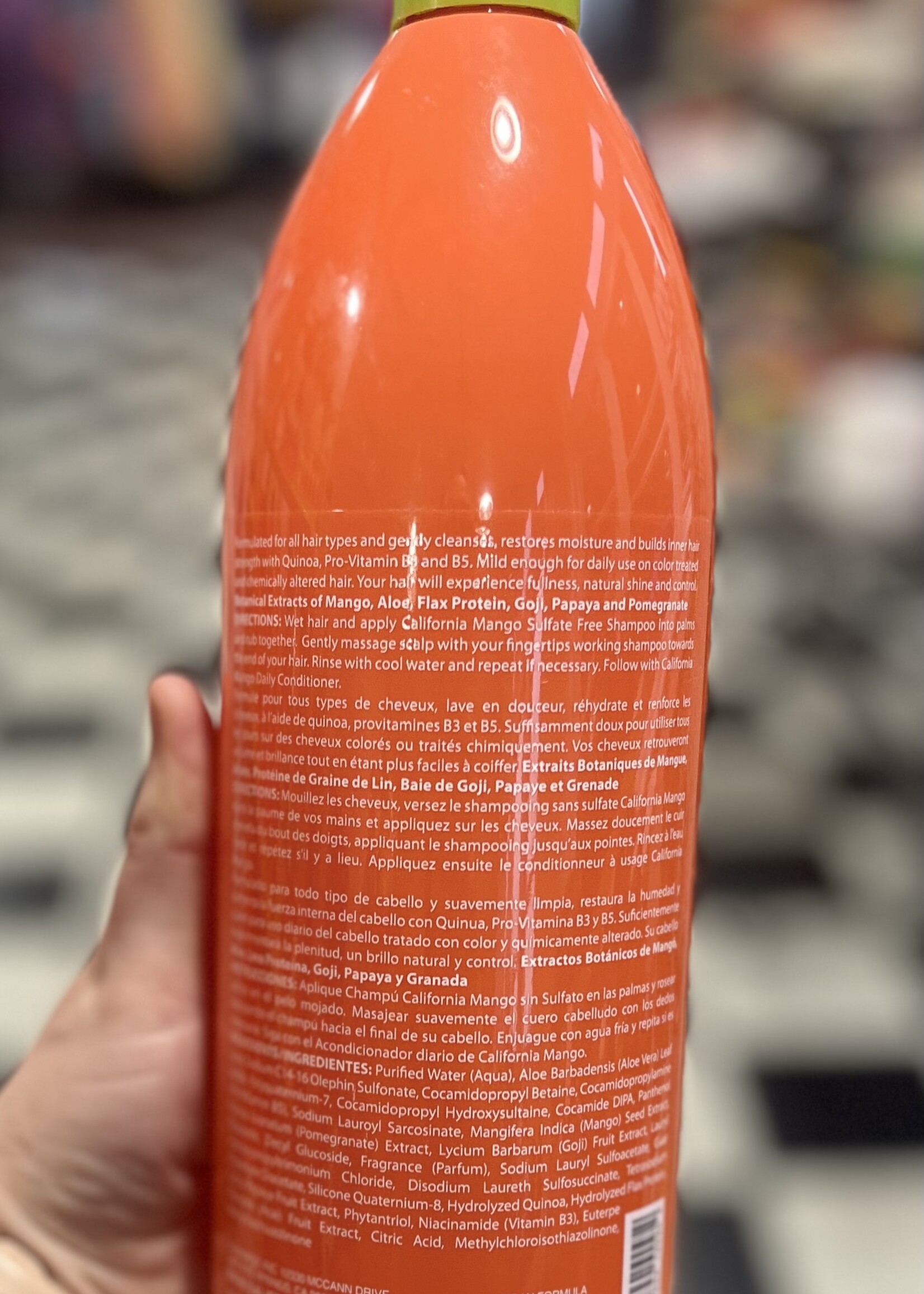 California Mango Shampoo- 33.8oz