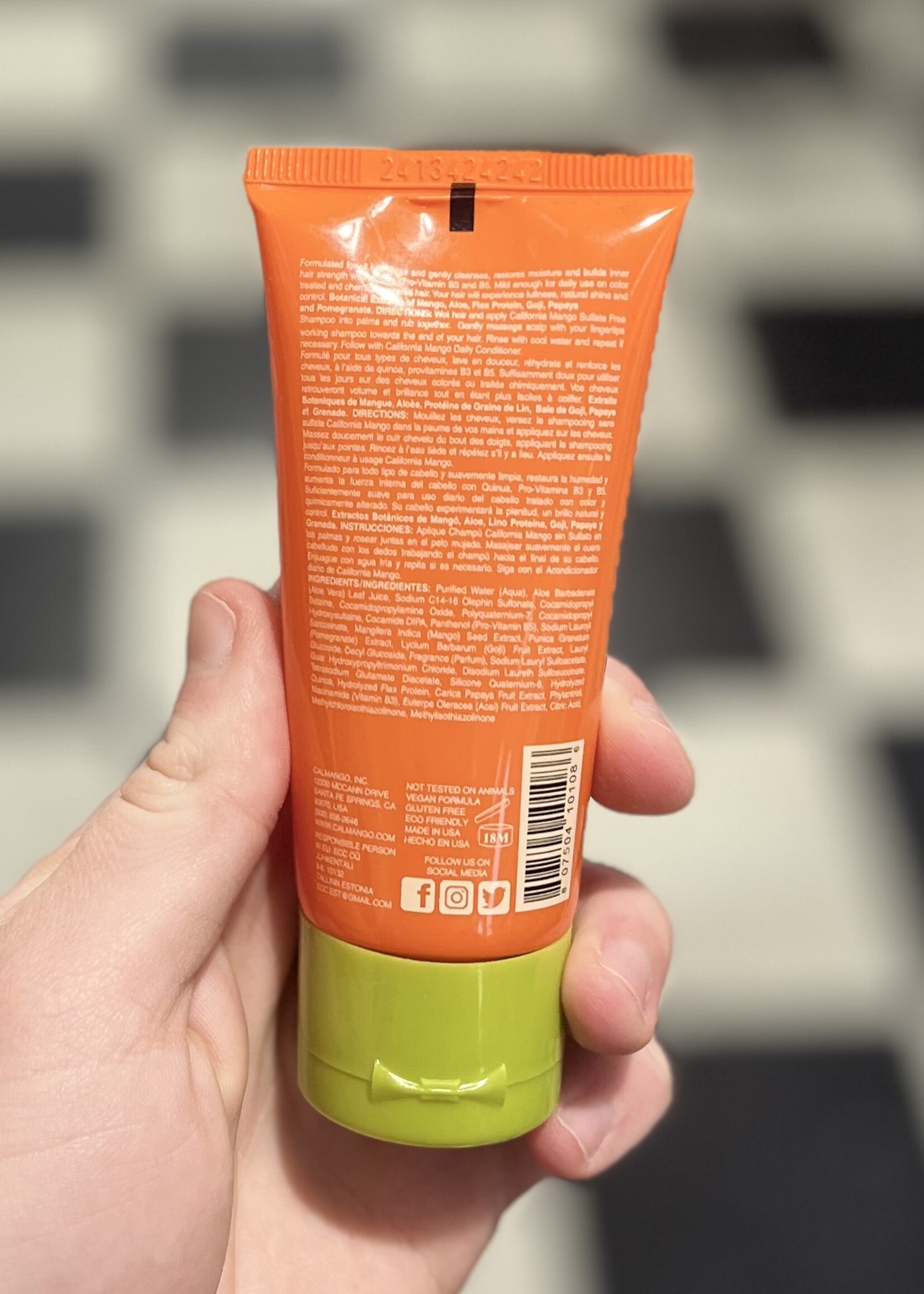 California Mango Shampoo- 2.2oz