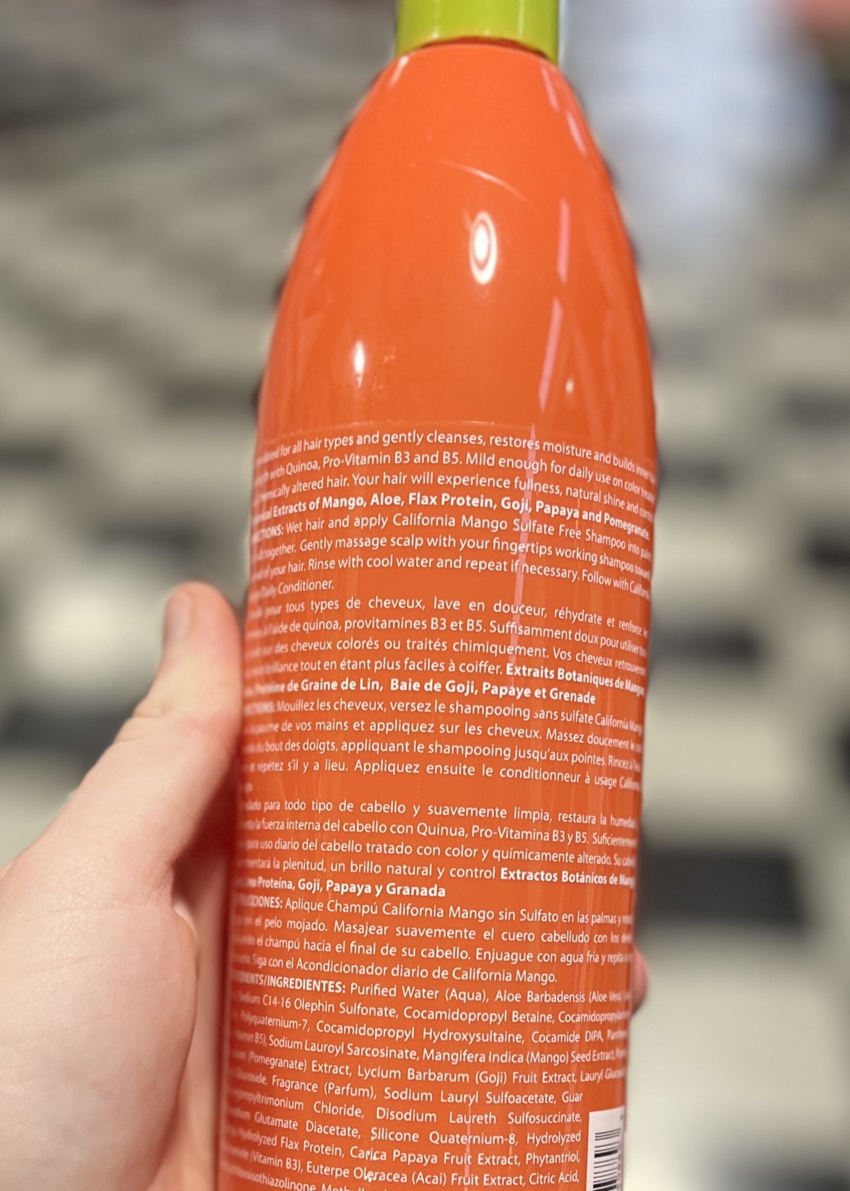 California Mango Shampoo- 16.9oz