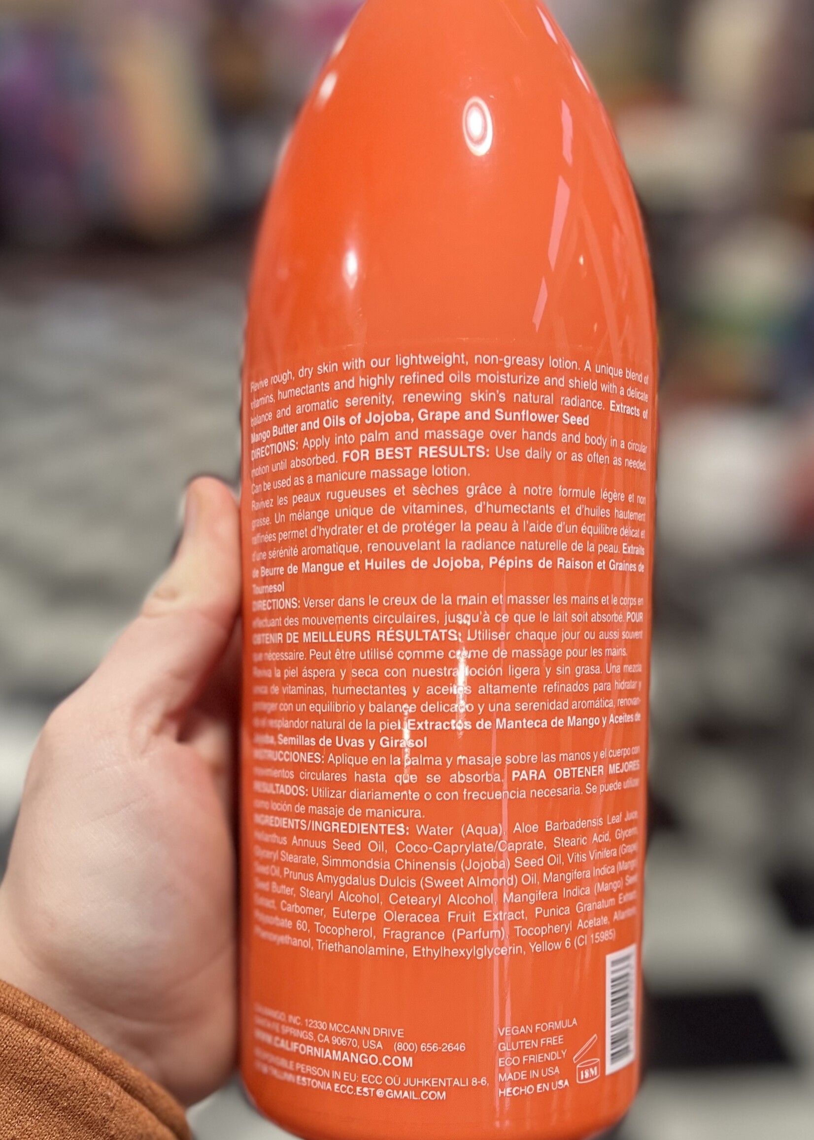 California Mango Hand & Body Lotion- 33.8oz