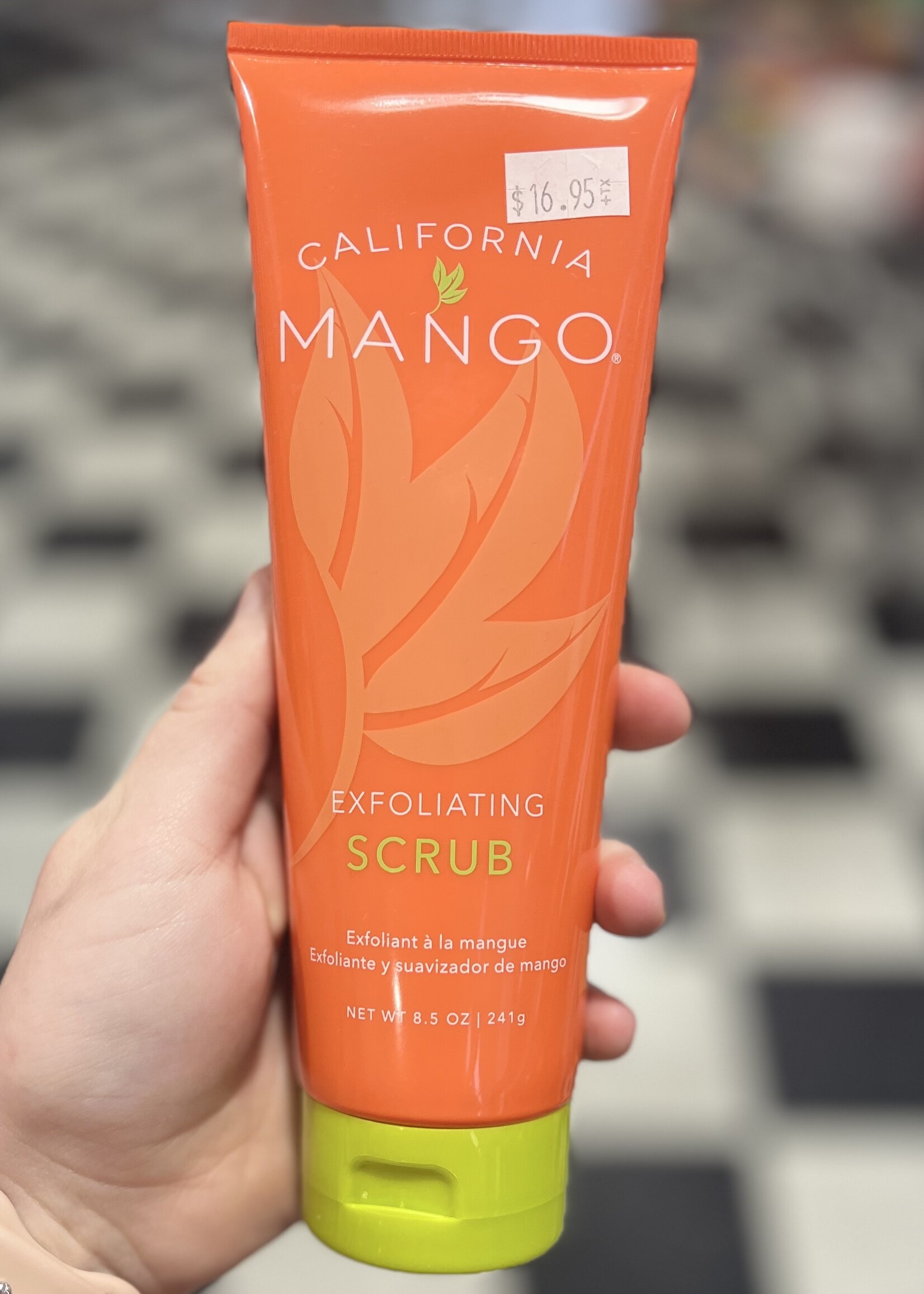 California Mango Exfoliating Scrub- 8.5 oz