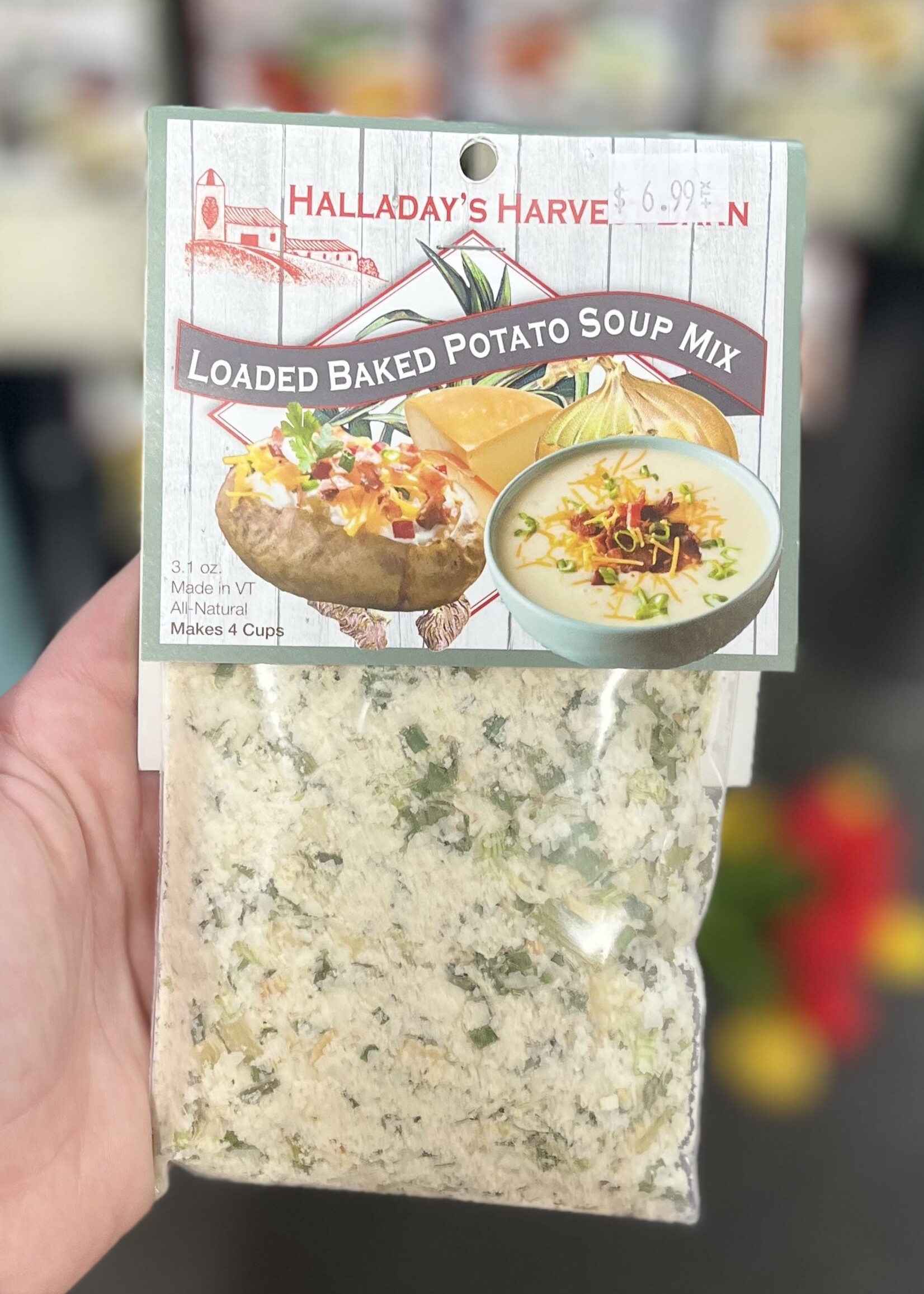 Halladay’s Loaded Baked Potato Soup Mix