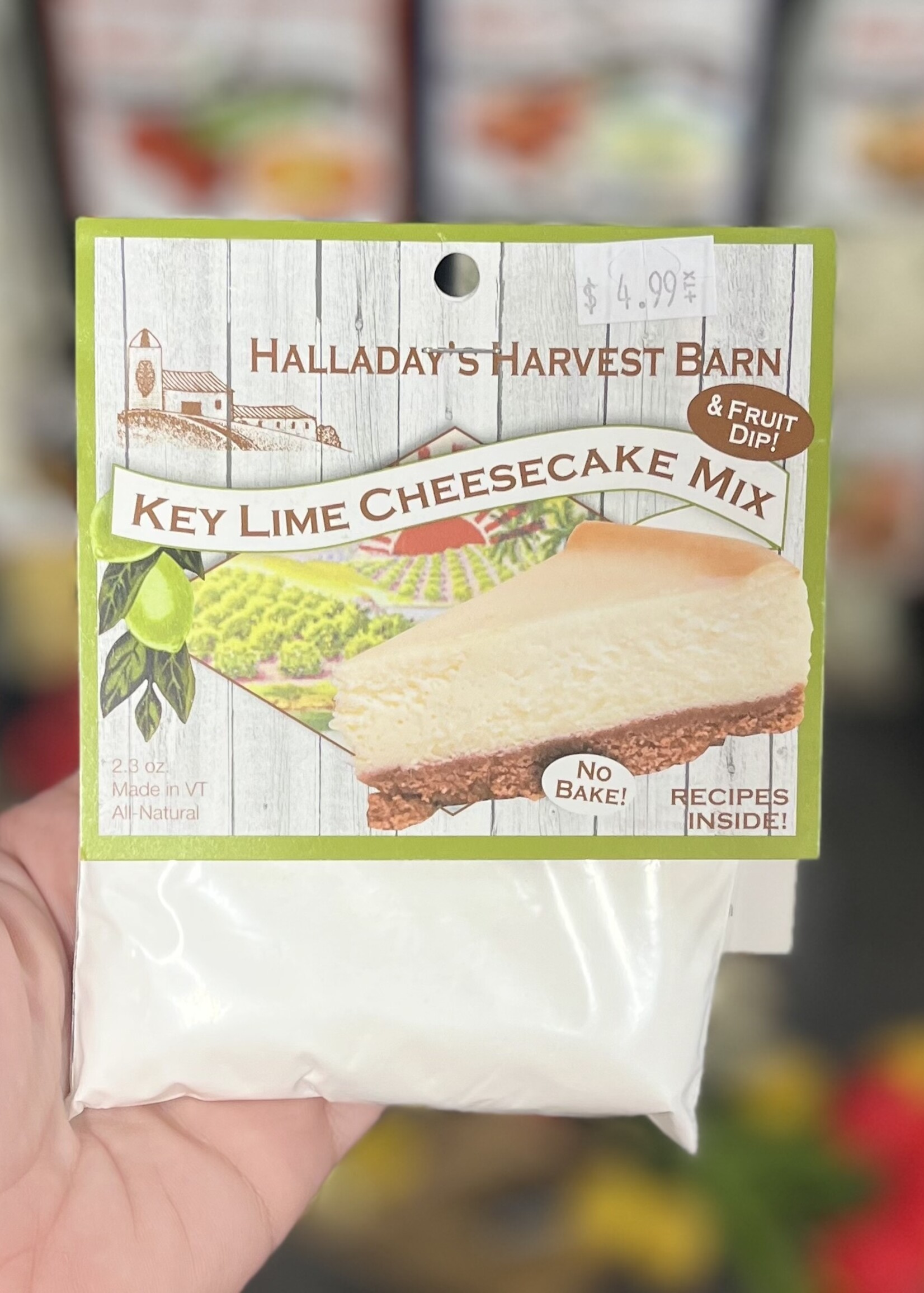 Halladay’s Harvest Barn Halladay’s Key Lime Cheesecake Mix