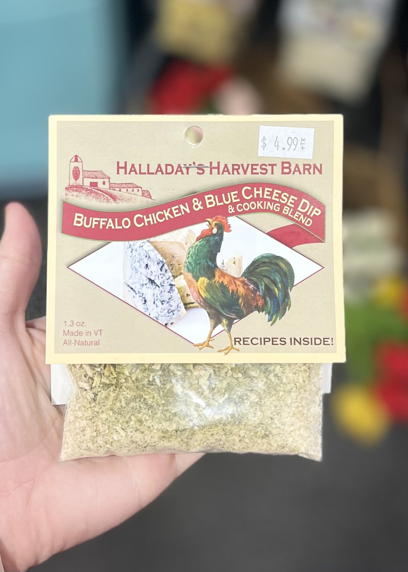 Halladay’s Buffalo Chicken & Blue Cheese Dip Mix