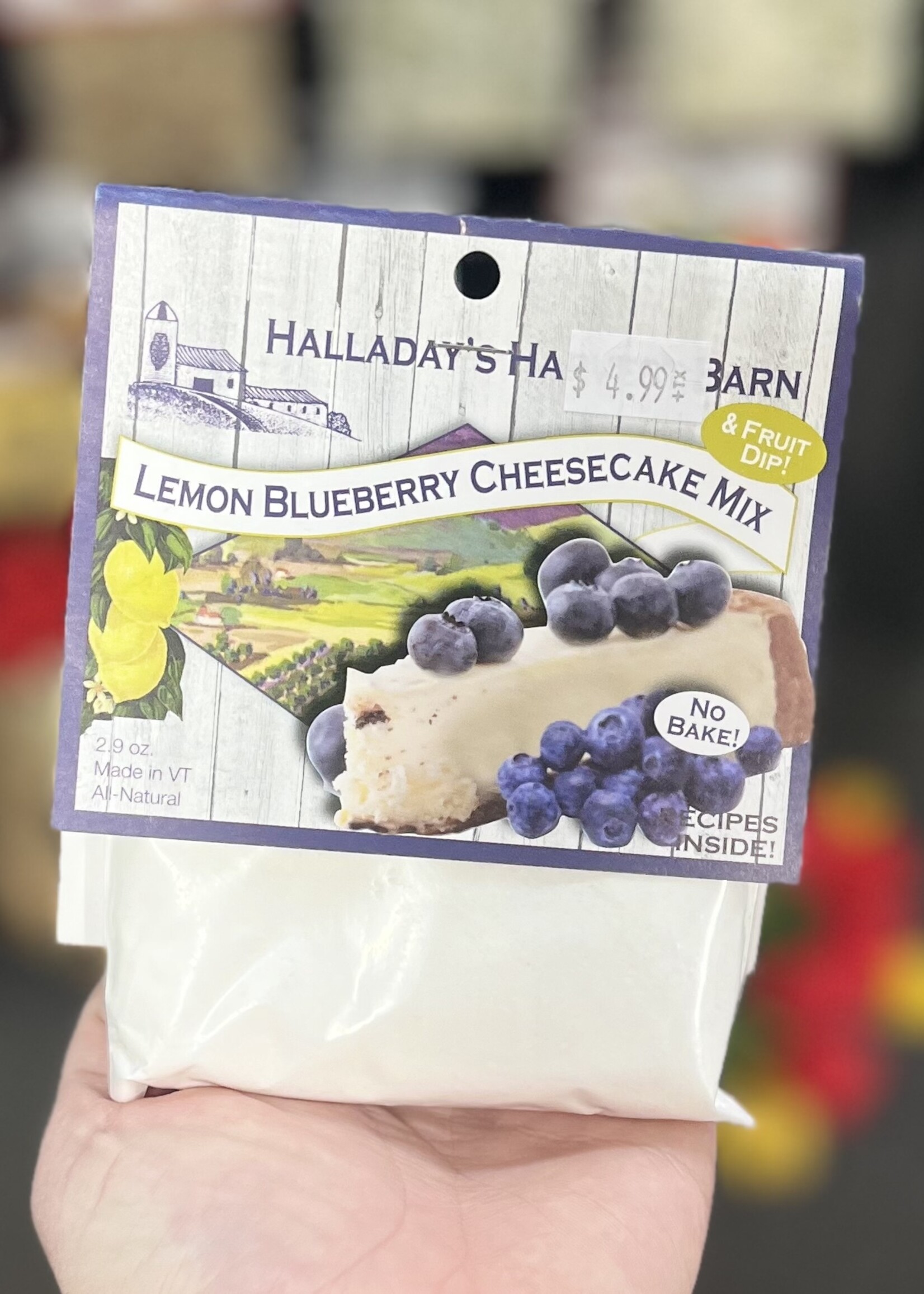 Lemon Blueberry Cheesecake Mix