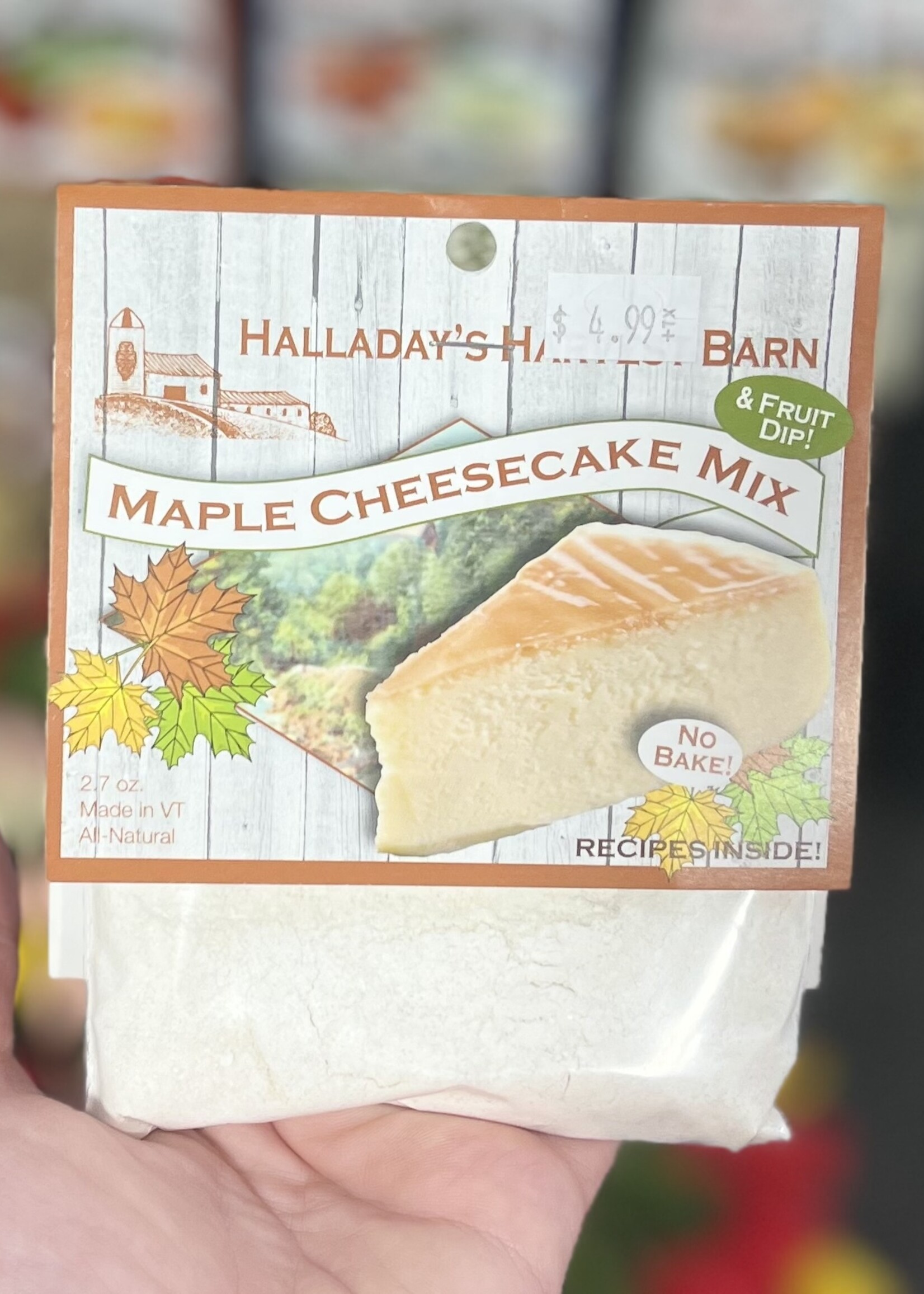 Maple Cheesecake Mix