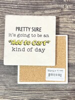 Add To Cart Ceramic Coaster