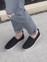 Very G Nicole Sneaker in Black