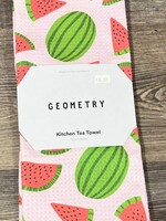 Geometry Sweet Watermelon Tea Towel