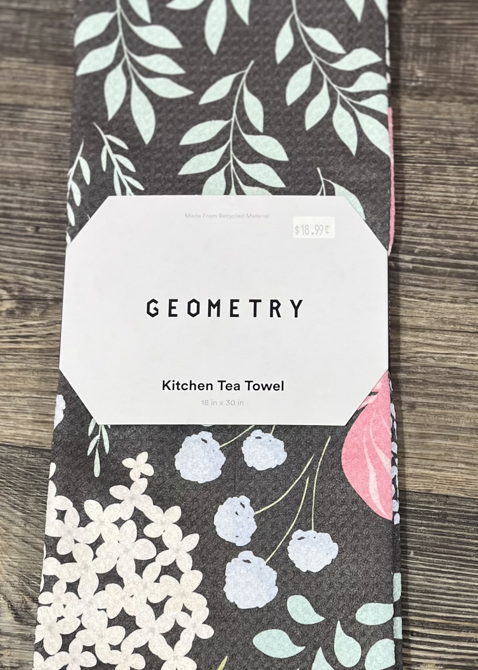 Geometry Not Forgotten Tea Towel