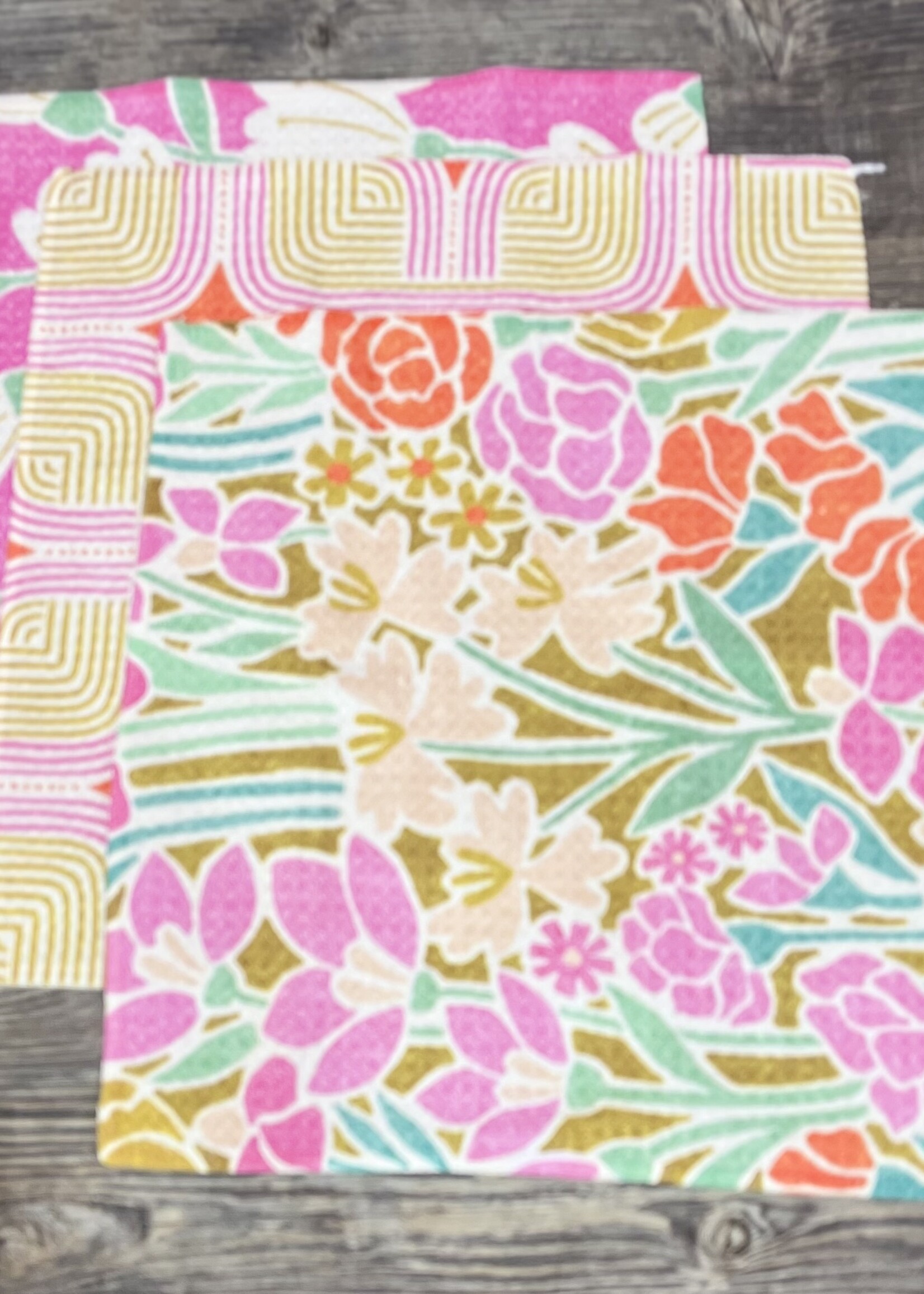 Geometry Clemmie, Donna & Janae 3 Dishcloth Set