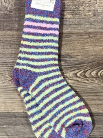 World's Softest Socks Iris Multi Cozy Crew Socks