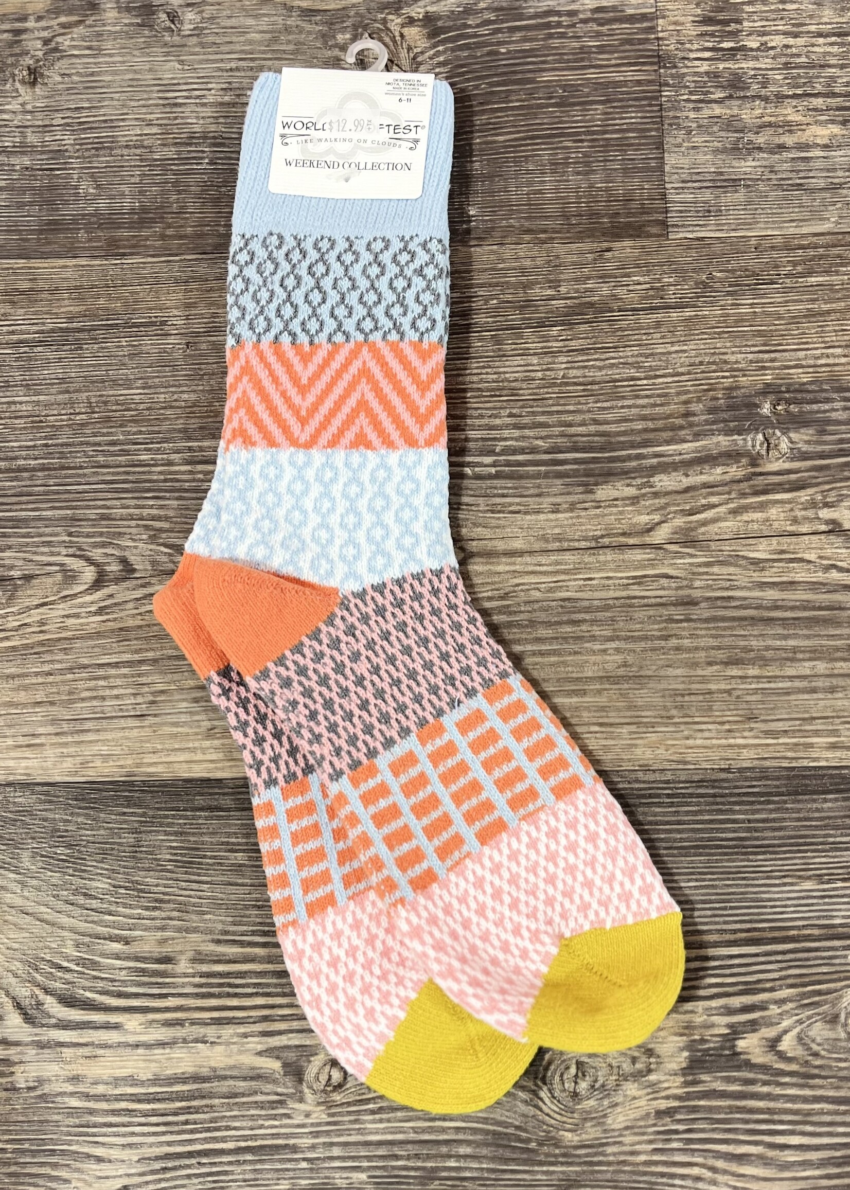 World's Softest Socks Whimsical Weekend Collection Socks
