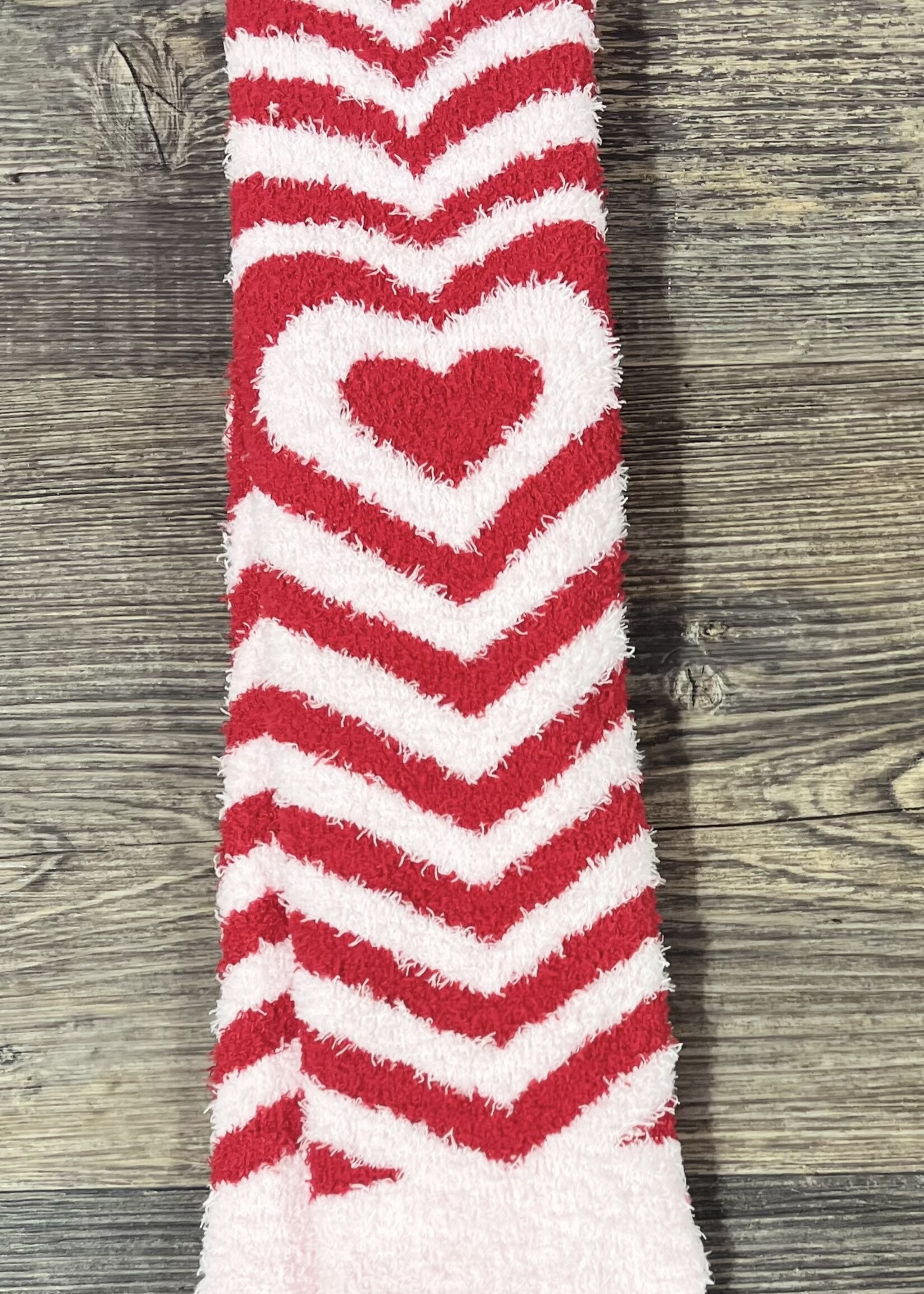 World's Softest Socks Panoramic Heart Cozy Crew Socks