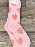 World’s Softest Cozy Crew-Strawberry