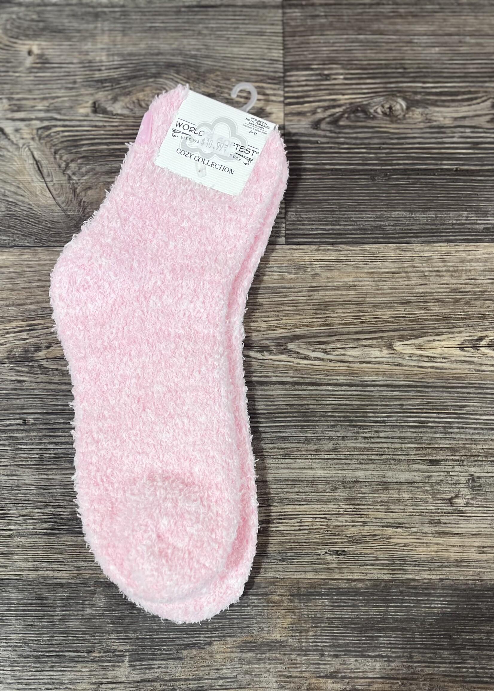 World's Softest Socks Orchid Pink Cozy Collection Socks