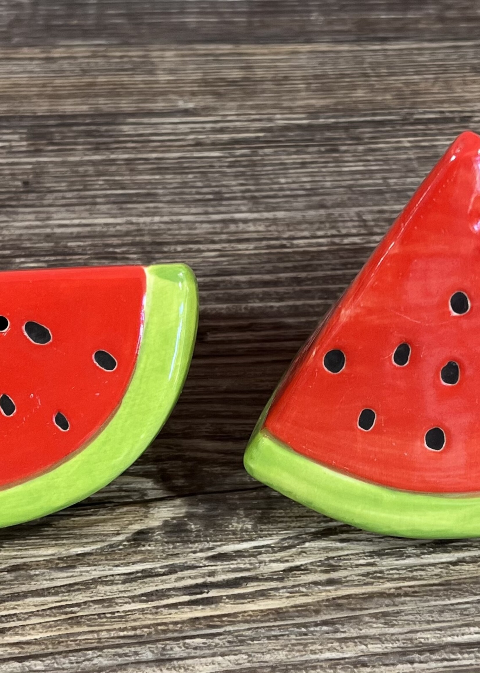 Watermelon Salt & Pepper Shaker Set