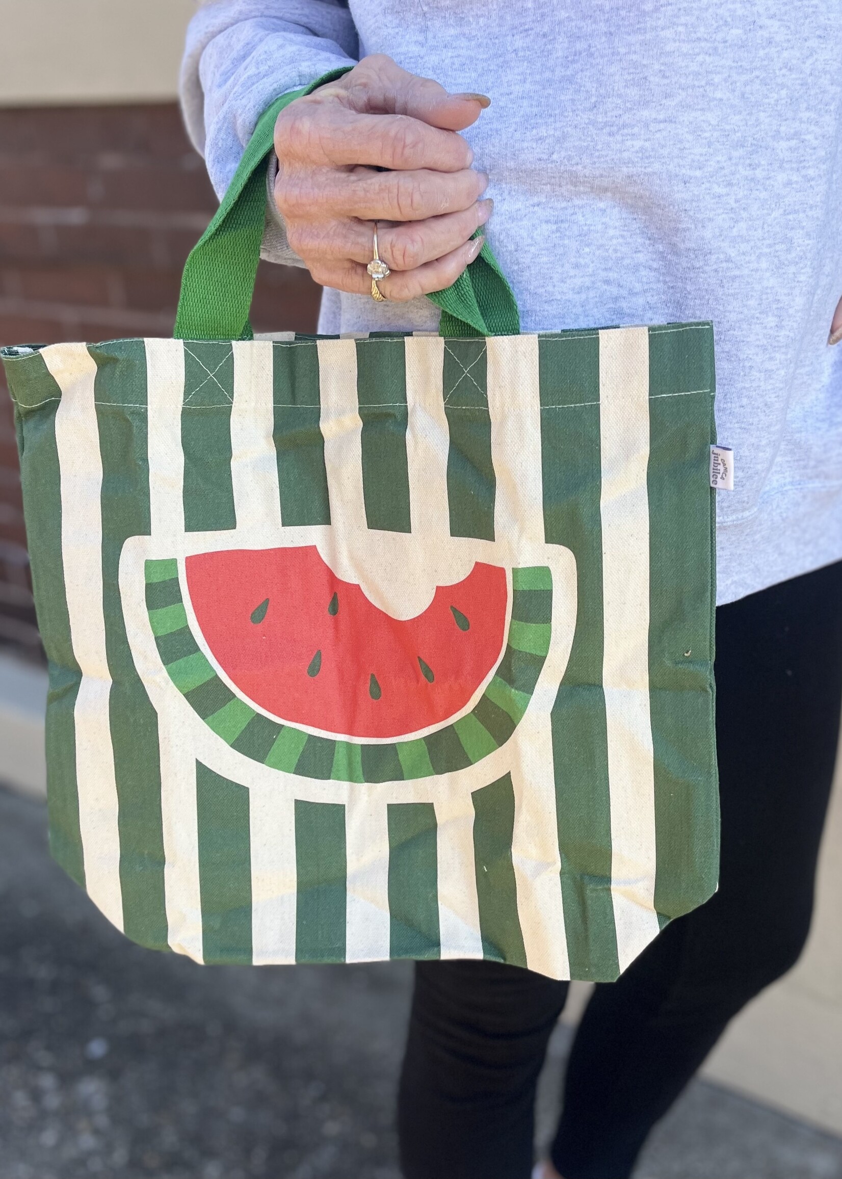 Melon Pocket Tote